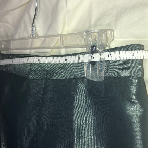 Gucci green/gold Metallic Trouser pants - Picture 8 of 13